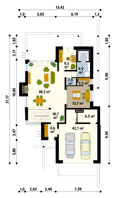 plano primer piso