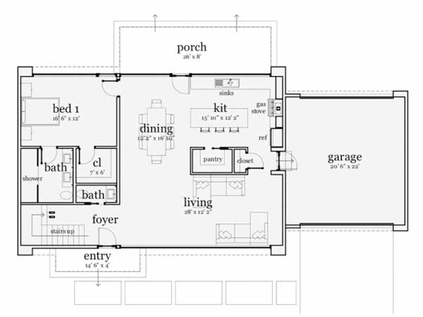 plano-primer-piso-casa-gratis