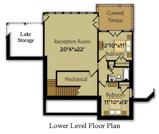 plano de casa segundo piso