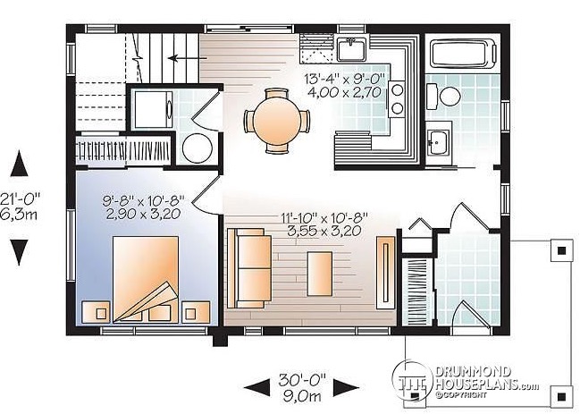 plano de casa primer piso