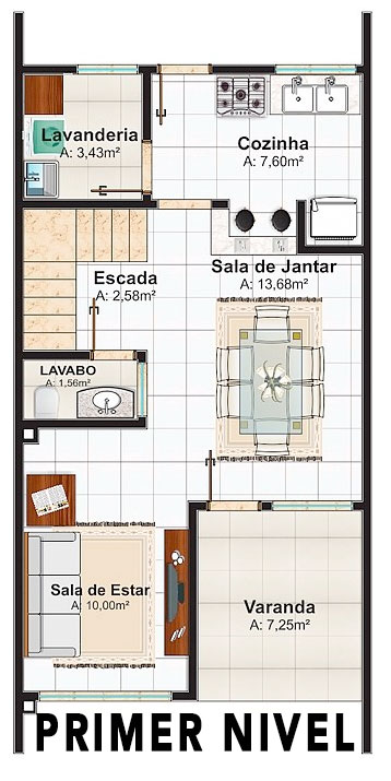 plano-PRIMER-piso-plano-de-casa-de-2-pisos