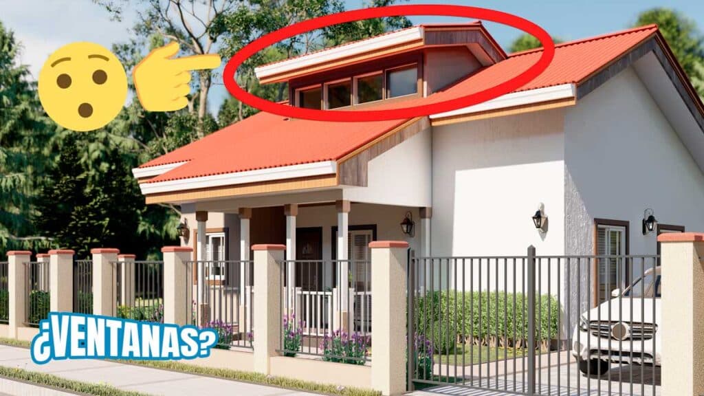 Hermoso plano de casa económica pero ¡Muy Bonita!