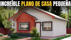Plano de Casa de 8×7 Metros: Cómoda, Económica y con Dos Estilos de Fachada