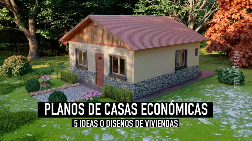 Ideas de diseños de planos de casas económicas