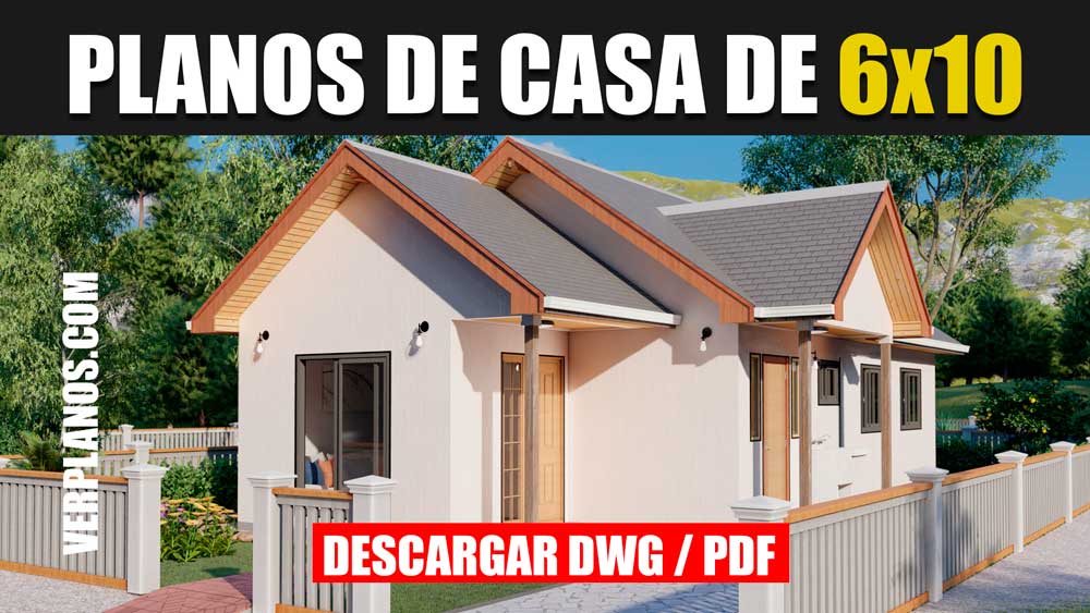 Casa Pequeña y Económica de 3 Habitaciones y 1 baño