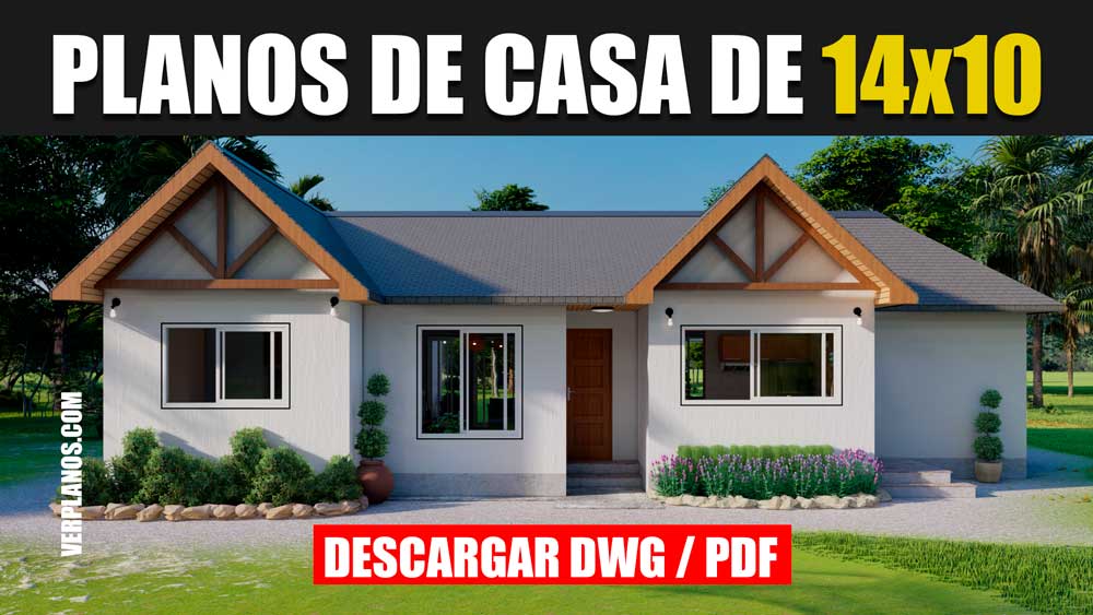 ¡Acogedora y Hermosa idea de Plano de Casa de Campo!