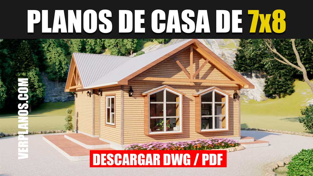 ¡Hermoso Plano de Casa de Campo!