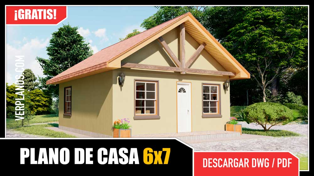 Plano de casa Económica y Pequeña