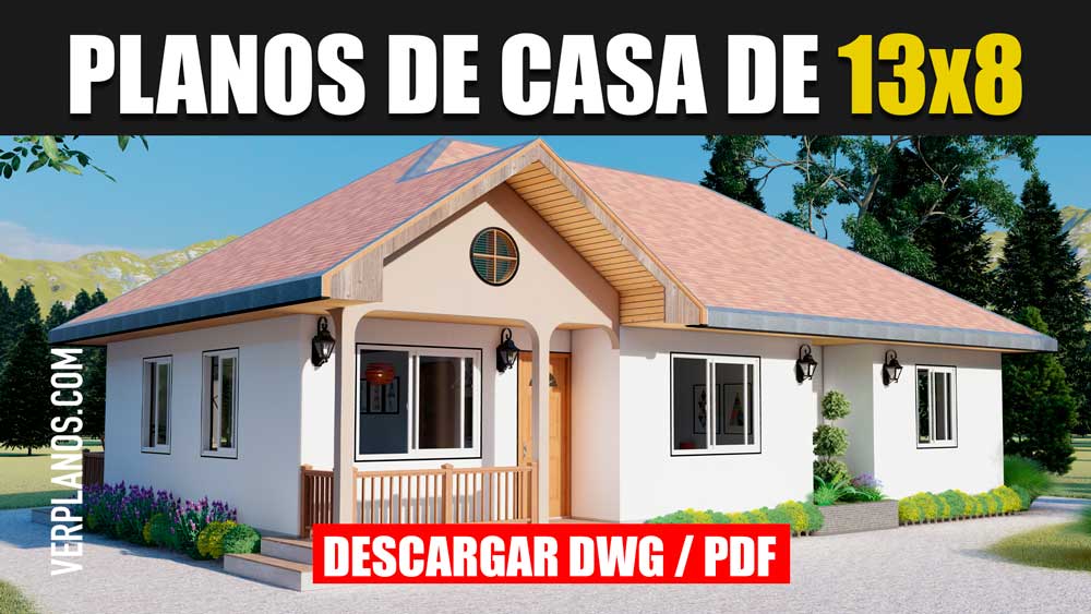 Acogedor y Económico Plano de Casa ¡INCREÍBLE!