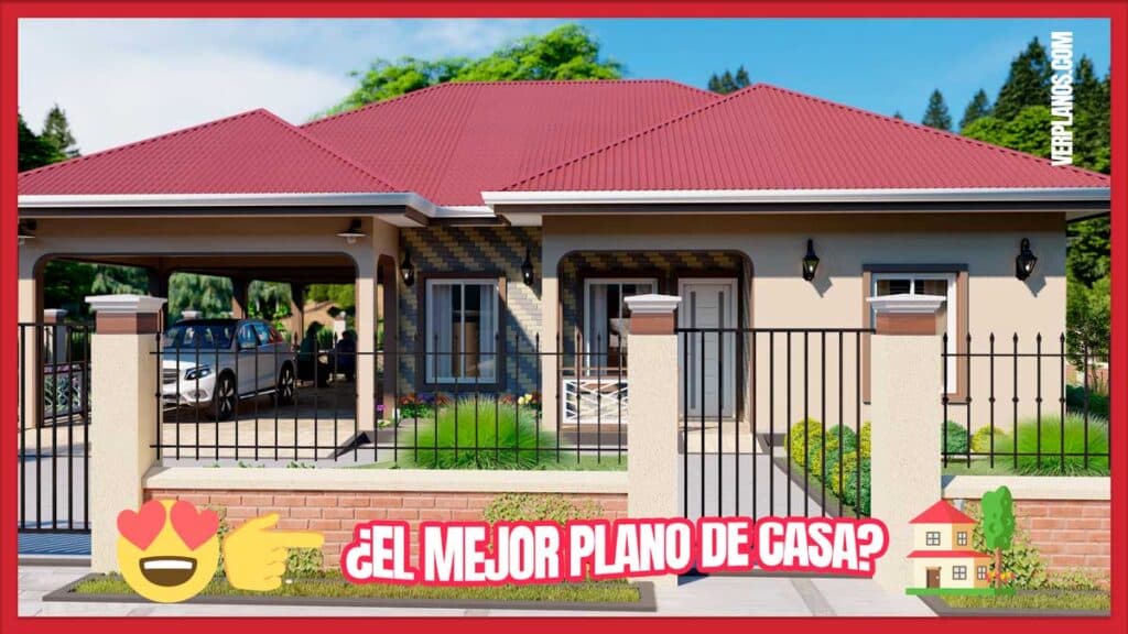 Plano de Casa Especial para El Campo o La Ciudad (DWG / PDF)