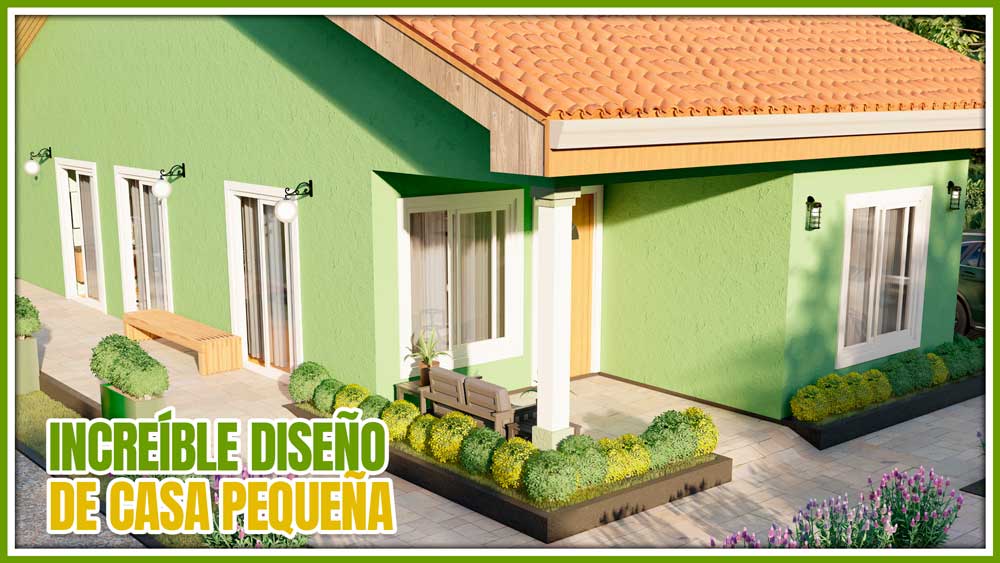 Interesante Idea de Diseño de Casa Pequeña y Económica