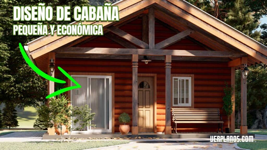Diseño de Casa de Campo Pequeña y Económica