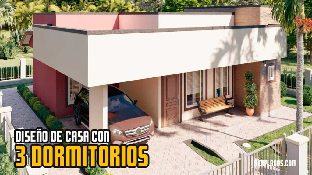 Diseño de Casa «Minimalista» ¡Muy Precioso! #3 Dormitorios