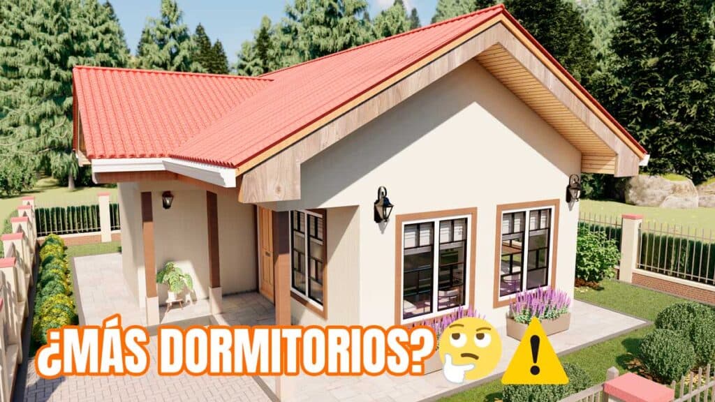 Diseño de Plano de Casa con distribución ¡Optimizada!