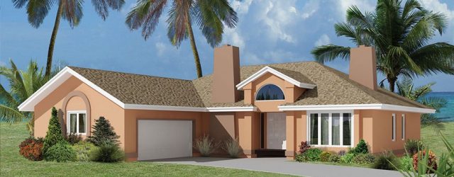 Plano de casa con garaje opcional de 3 dormitorios y 178 m2