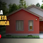 Plano de casa pequeña económica y completa descargar gratis