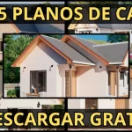 Portada artículo top 5 planos de casas de 3 dormitorios para descargar ¡GRATIS!
